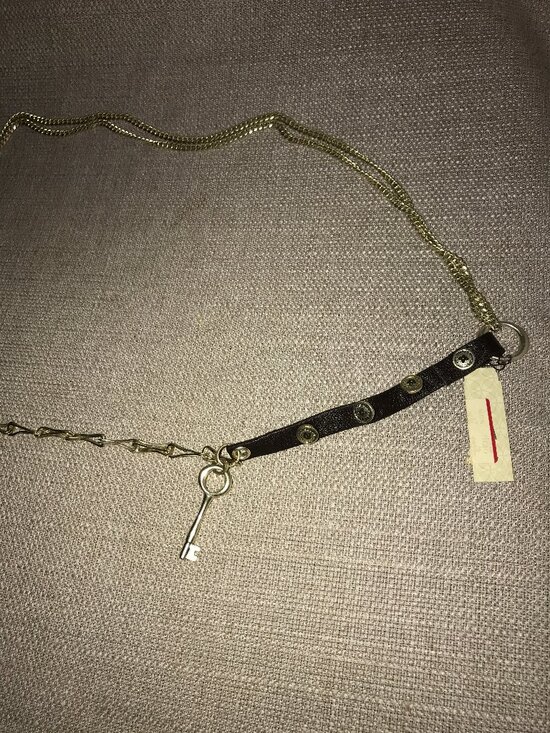 90s Fossil Belt Multi Charm Belt -Vintage New w Tags main image 5